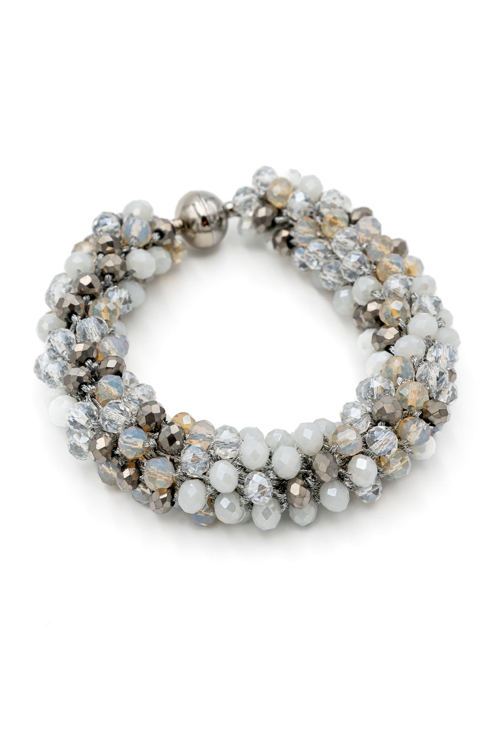 Handmade Beaded Statement Bracelet