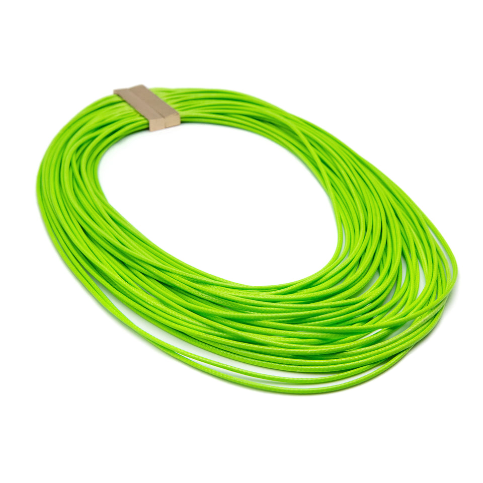 Vibrant Green Layered Necklace