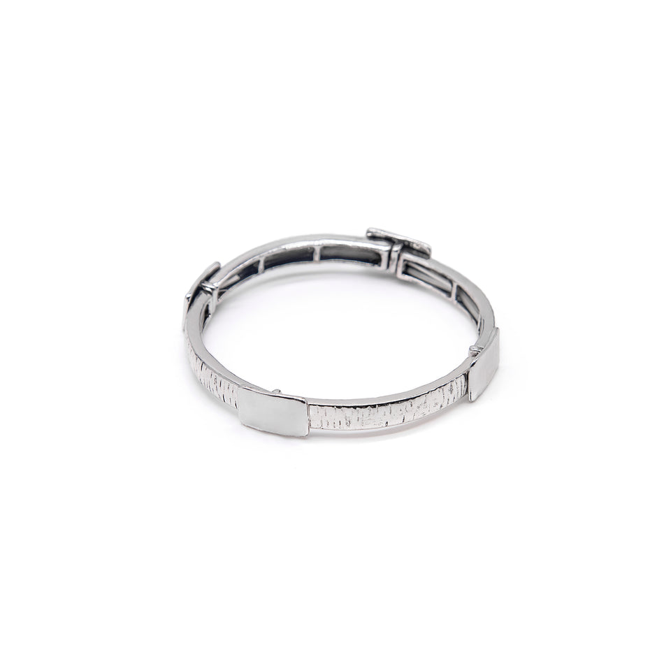 Silver Stretch Bracelet