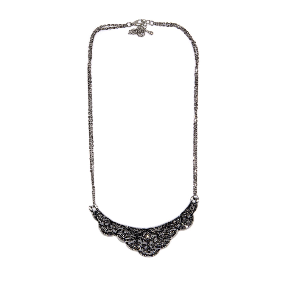 Filigree Bib Necklace