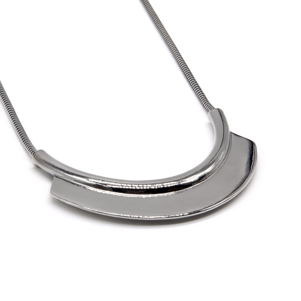 Silver Collar Necklace