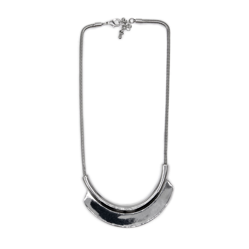 Silver Collar Necklace