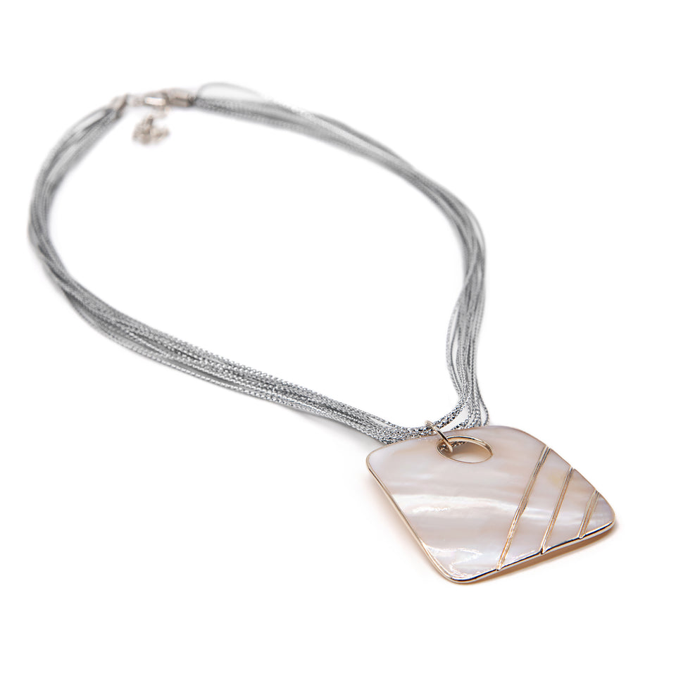 Natural Shell Pendant Necklace