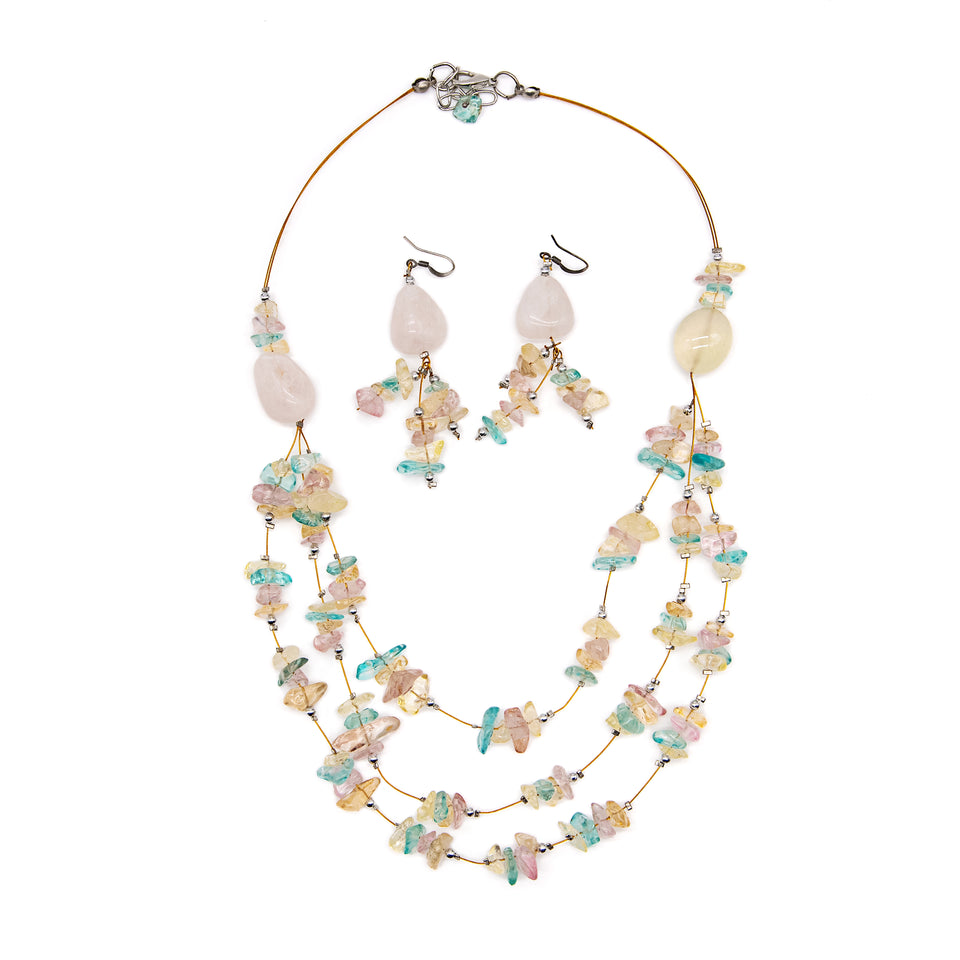 Earthy Agate Stone Set