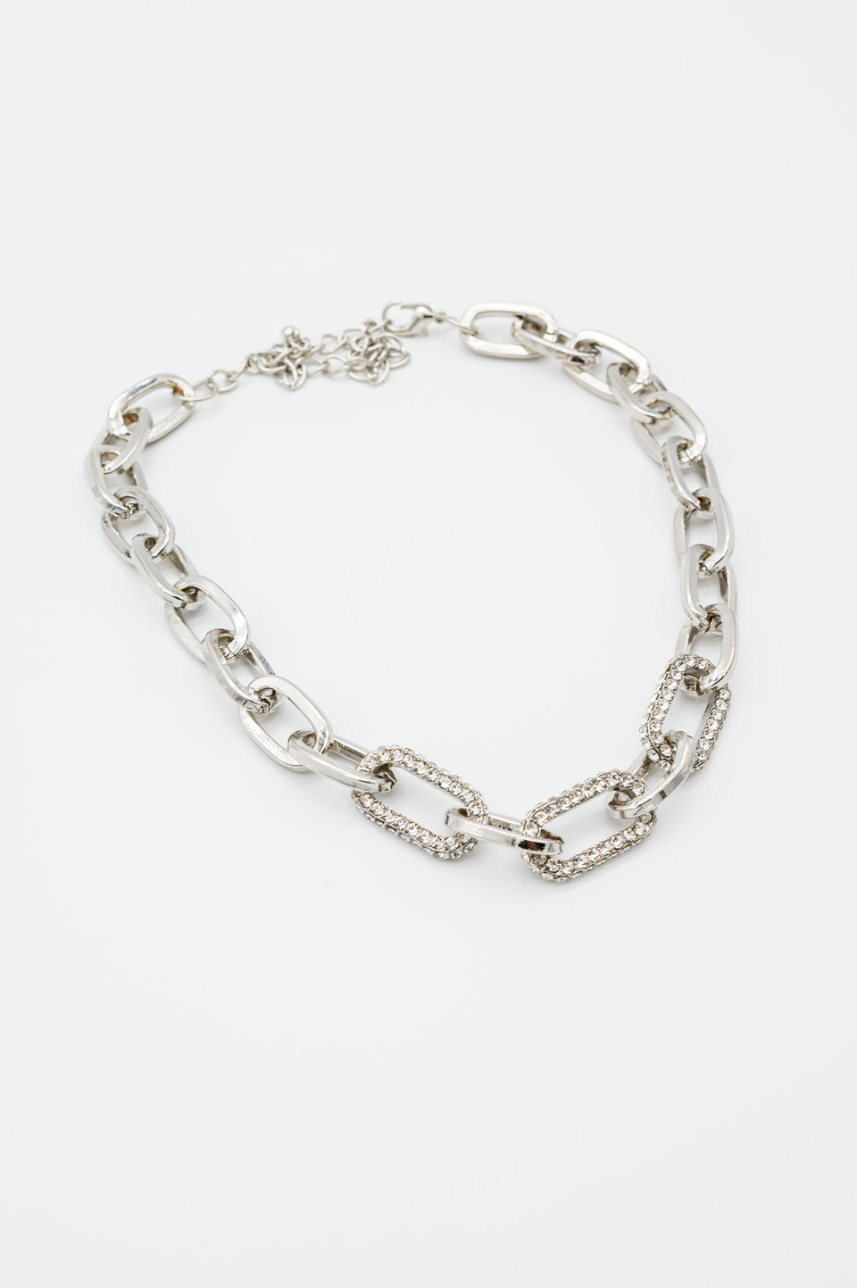 Gemstone Silver Chain Necklace