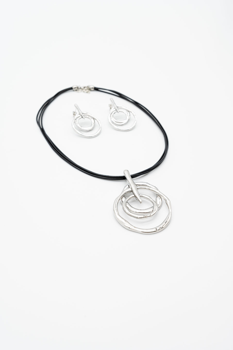 Dynamic Silver Rings Jewelry Set