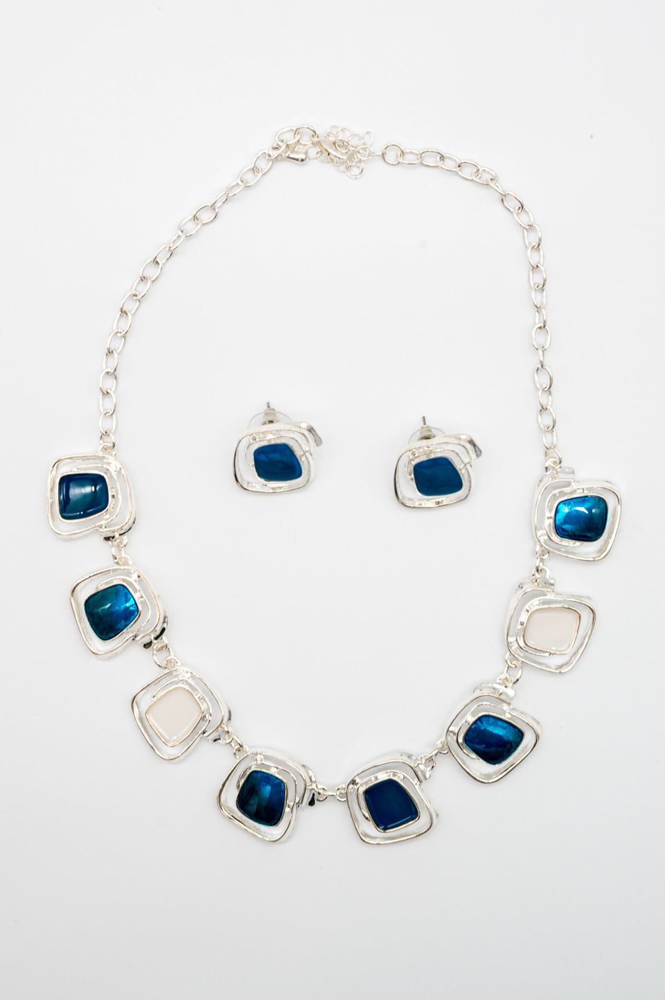 8-Piece Blue Enamel Set