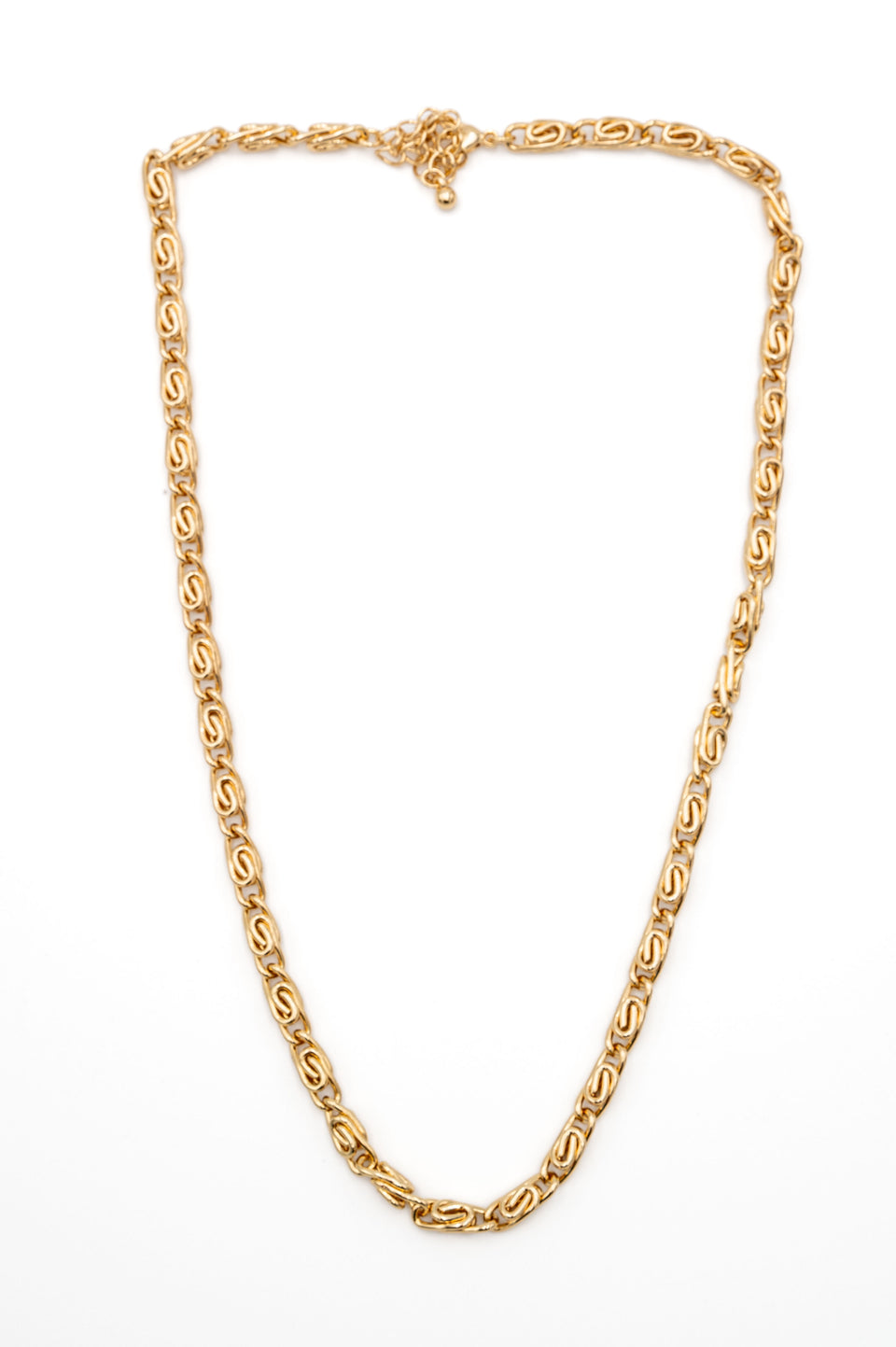Gold Wired Link Chain