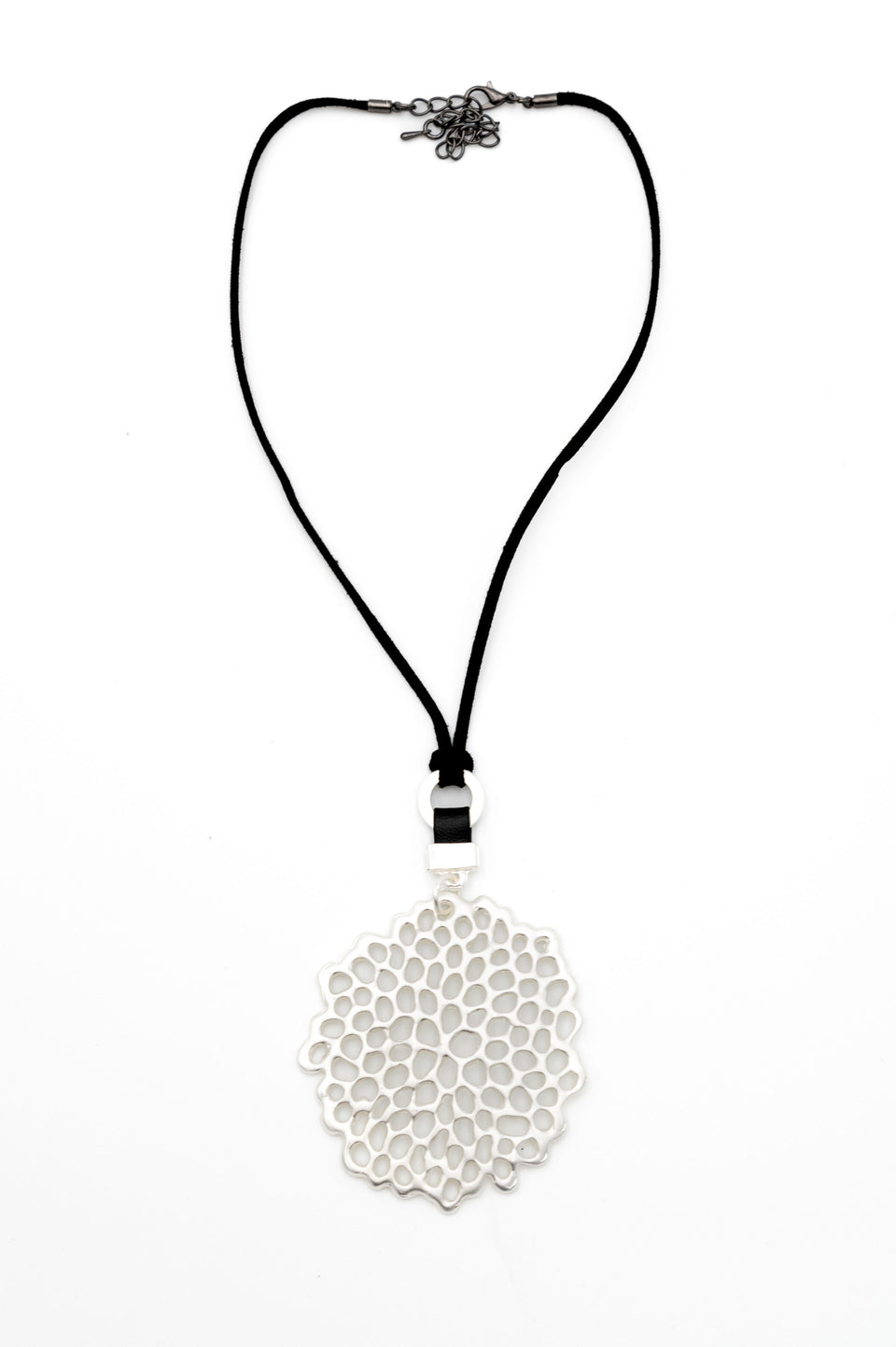 Honeycomb Pendant Necklace