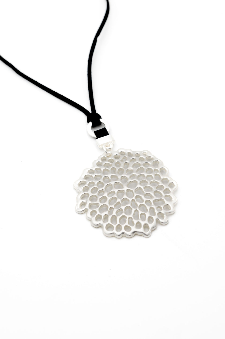 Honeycomb Pendant Necklace