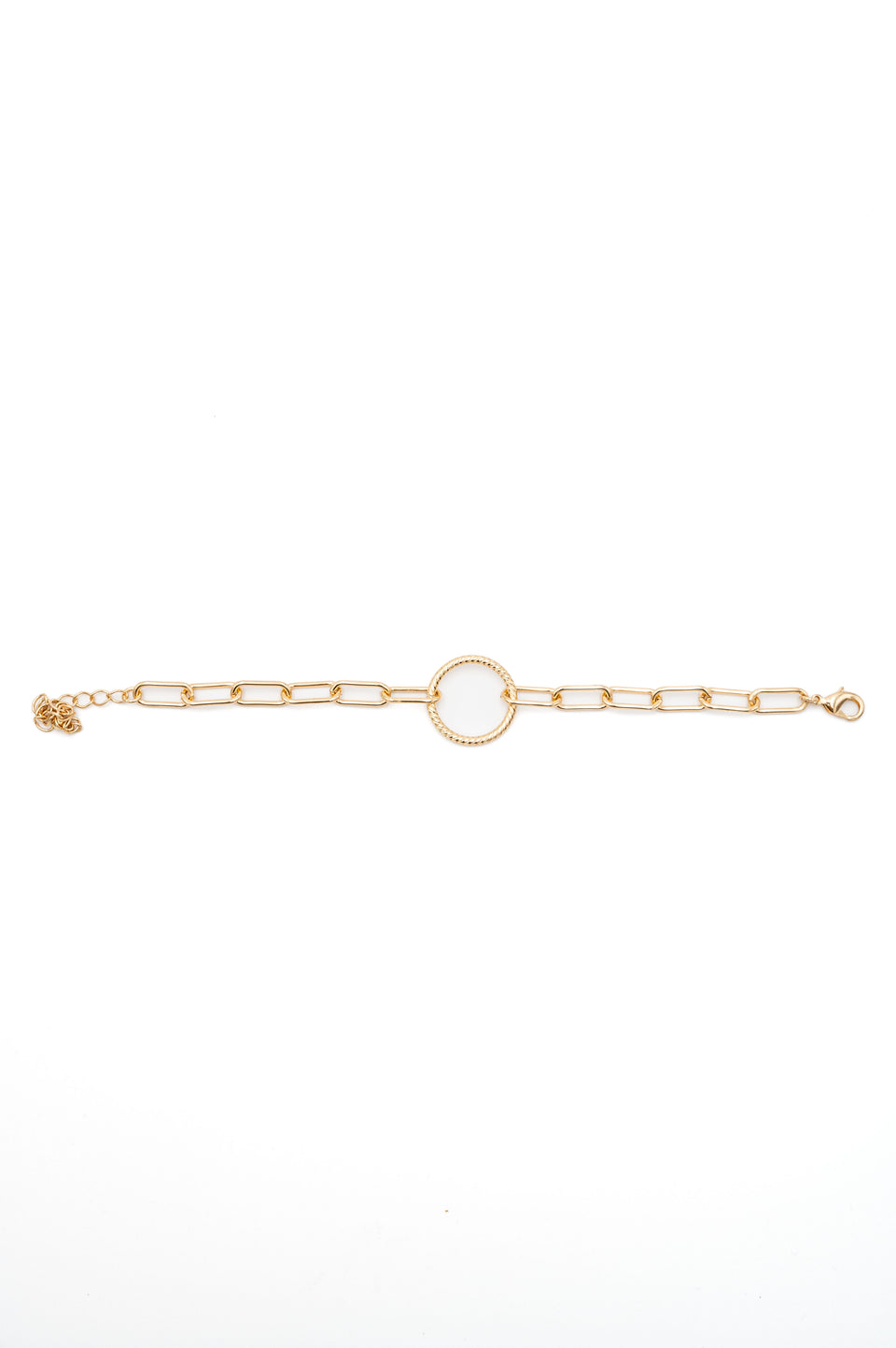 Gold Linked Lightweight Bracelet