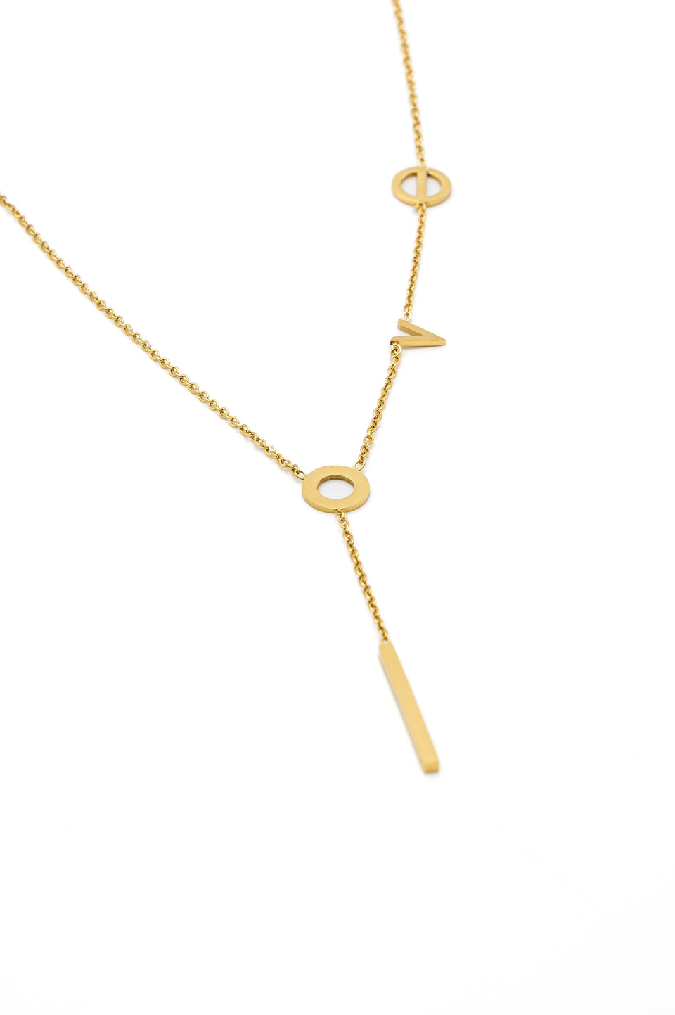 Gold Love Necklace
