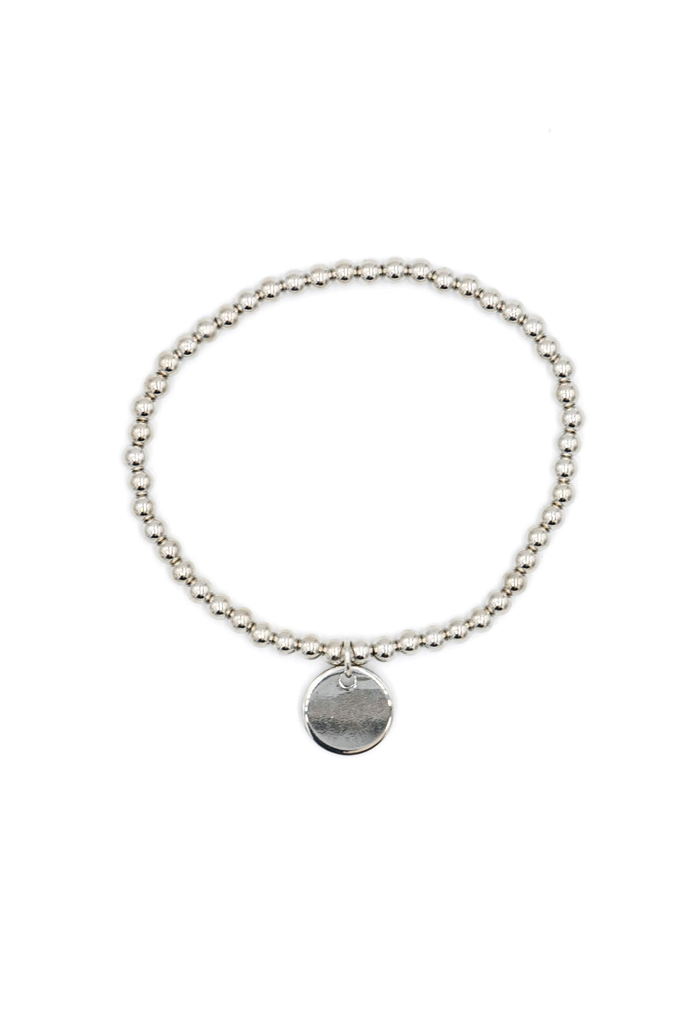 Stackable Stretch Bracelet - Silver