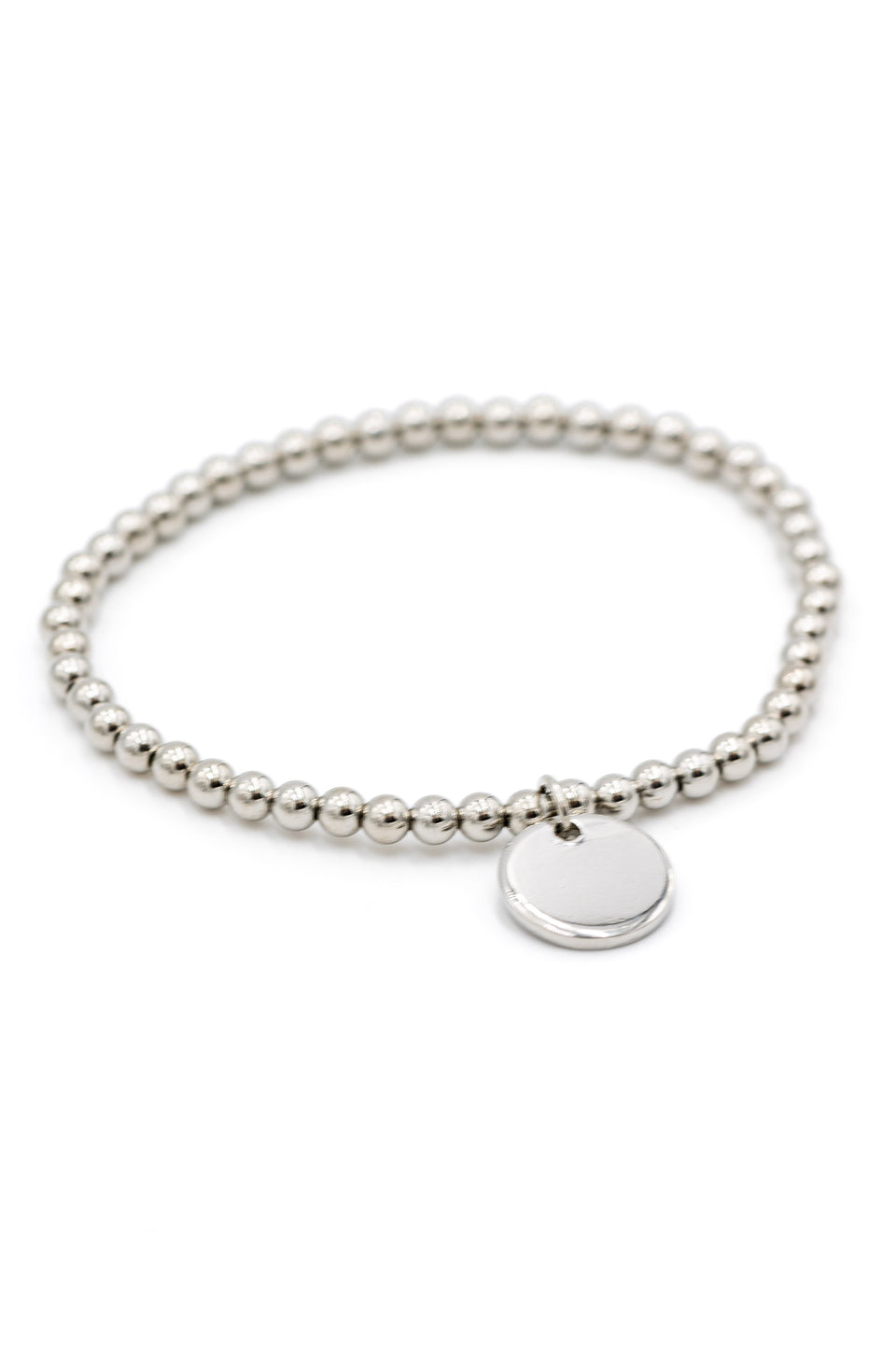 Stackable Stretch Bracelet - Silver