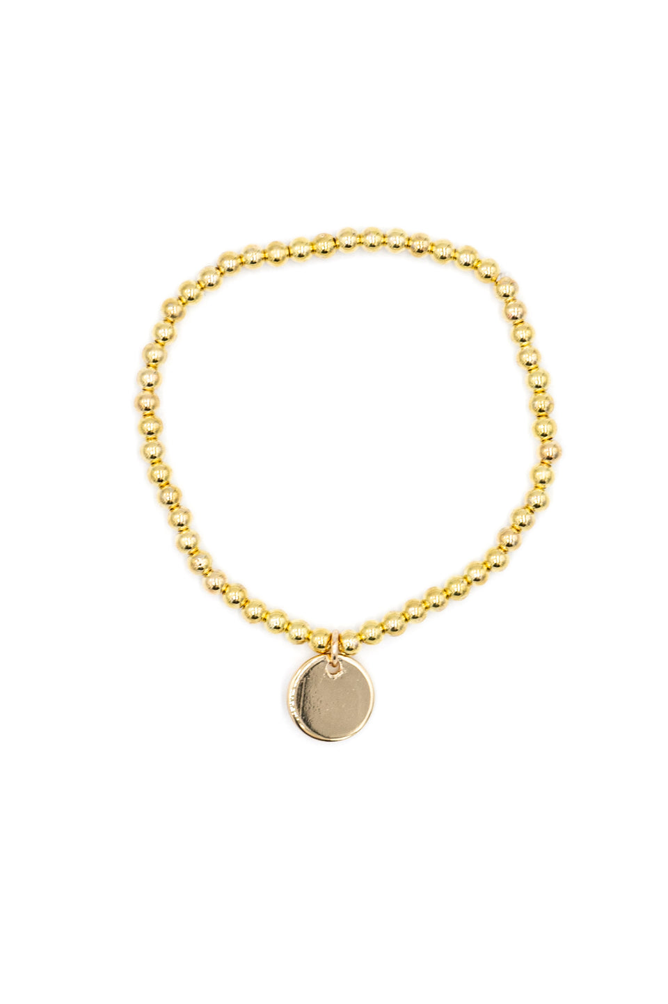 Stackable Stretch Bracelet - Gold