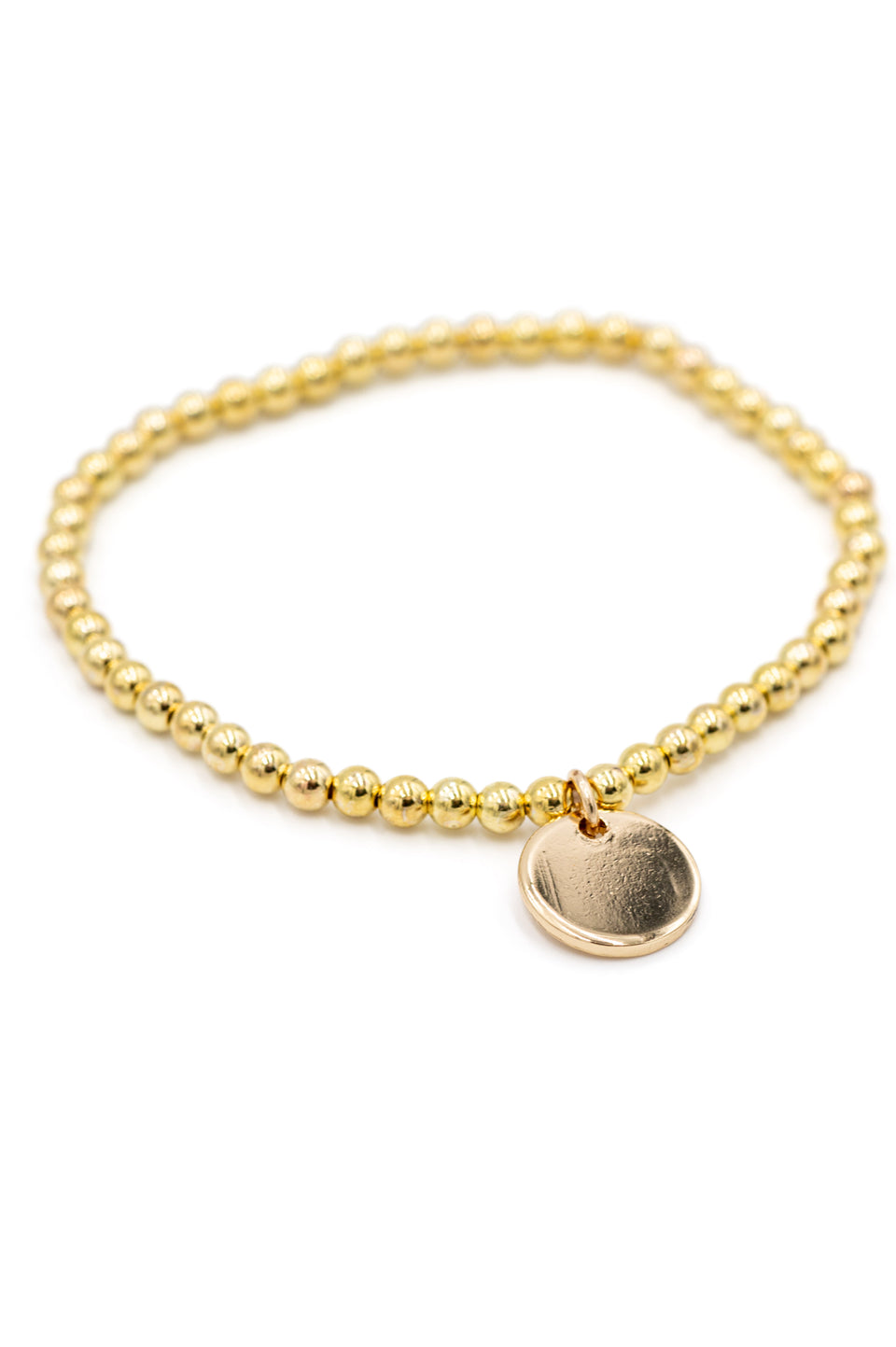 Stackable Stretch Bracelet - Gold