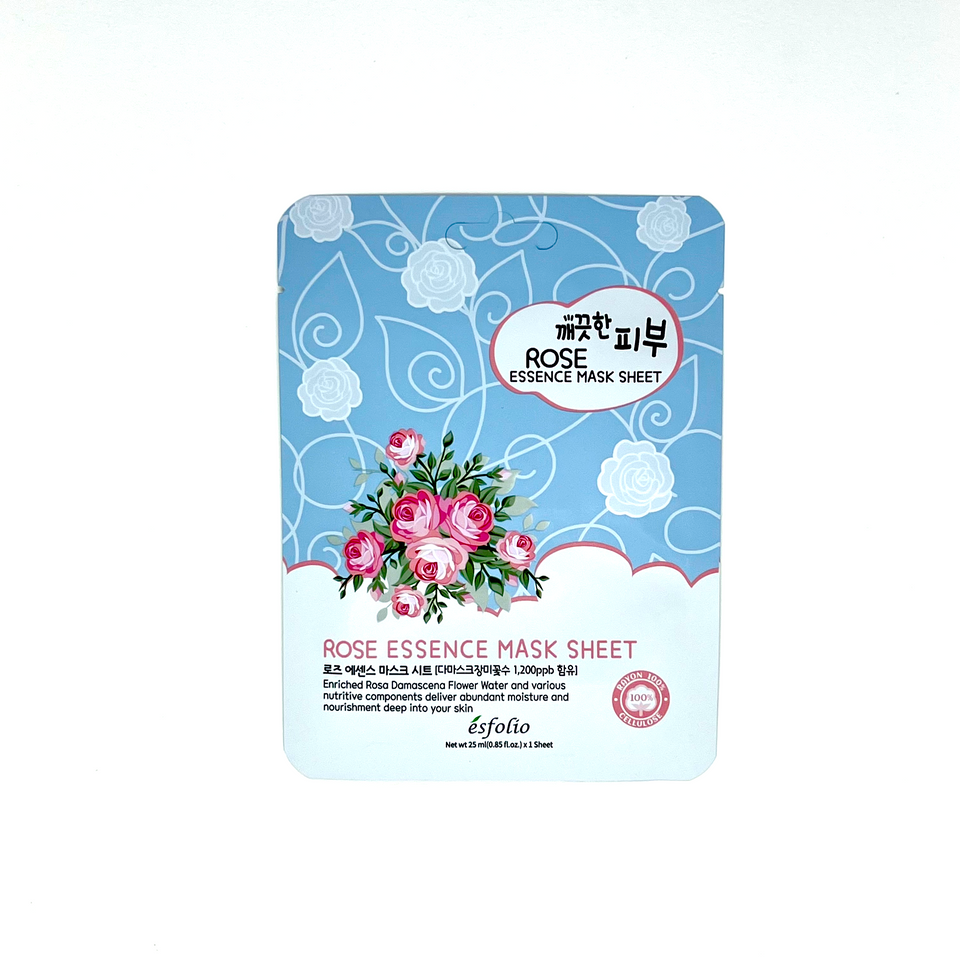 Esfolio Rose Essence Mask Sheet (Single)