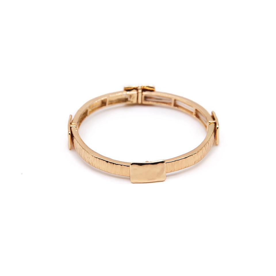 Gold Stretch Bracelet